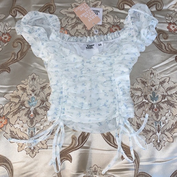 Tiger Mist Tops - Tiger Mist Floral Princess Top